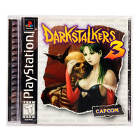 Darkstalkers 3 PlayStation 1 Like New CIB - Front Of Game Case