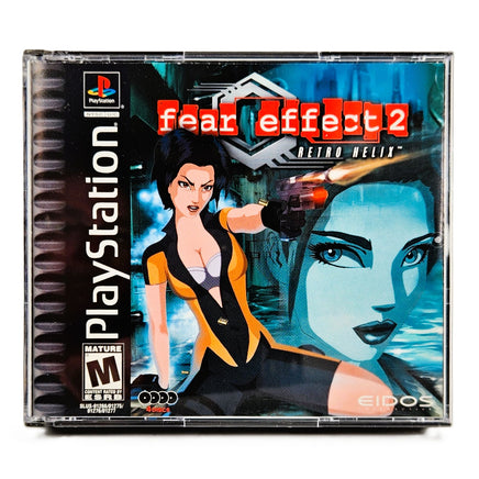Fear Effect 2 Retro Helix PlayStation 1 Like New CIB - Front Cover Art Shown