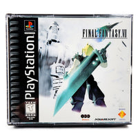 Final Fantasy VII PlayStation 1 Like New CIB - Front Of Retail Game Box