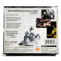 Final Fantasy VII PlayStation 1 Like New CIB - Back Of Retail Game Box