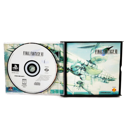 Final Fantasy VII PlayStation 1 Like New CIB - Inside Contents Of Retail Game Box