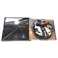 Gran Turismo 2 Playstation 1 Like New - Cib Showing Open Case with Arcade Mode Disc And Reference Manual