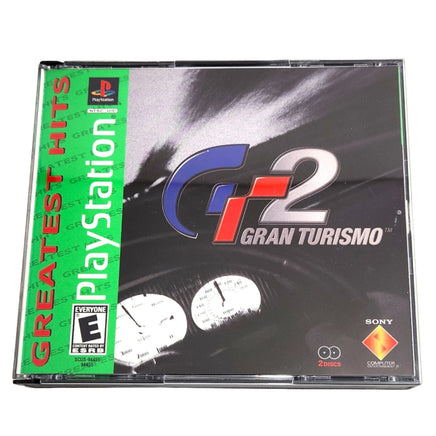 Gran Turismo 2 Greatest Hits Playstation 1 Very Good - Game Case Front