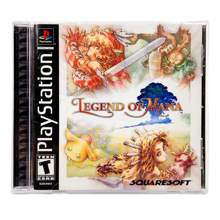 Legend Of Mana PlayStation 1 Like New CIB - Front Jewel Case Art
