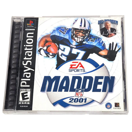 Madden Nfl 2001 Playstation 1 Good - Front Of Game Case