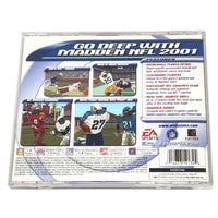 Madden Nfl 2001 Playstation 1 Good - Cib Case – Rear View