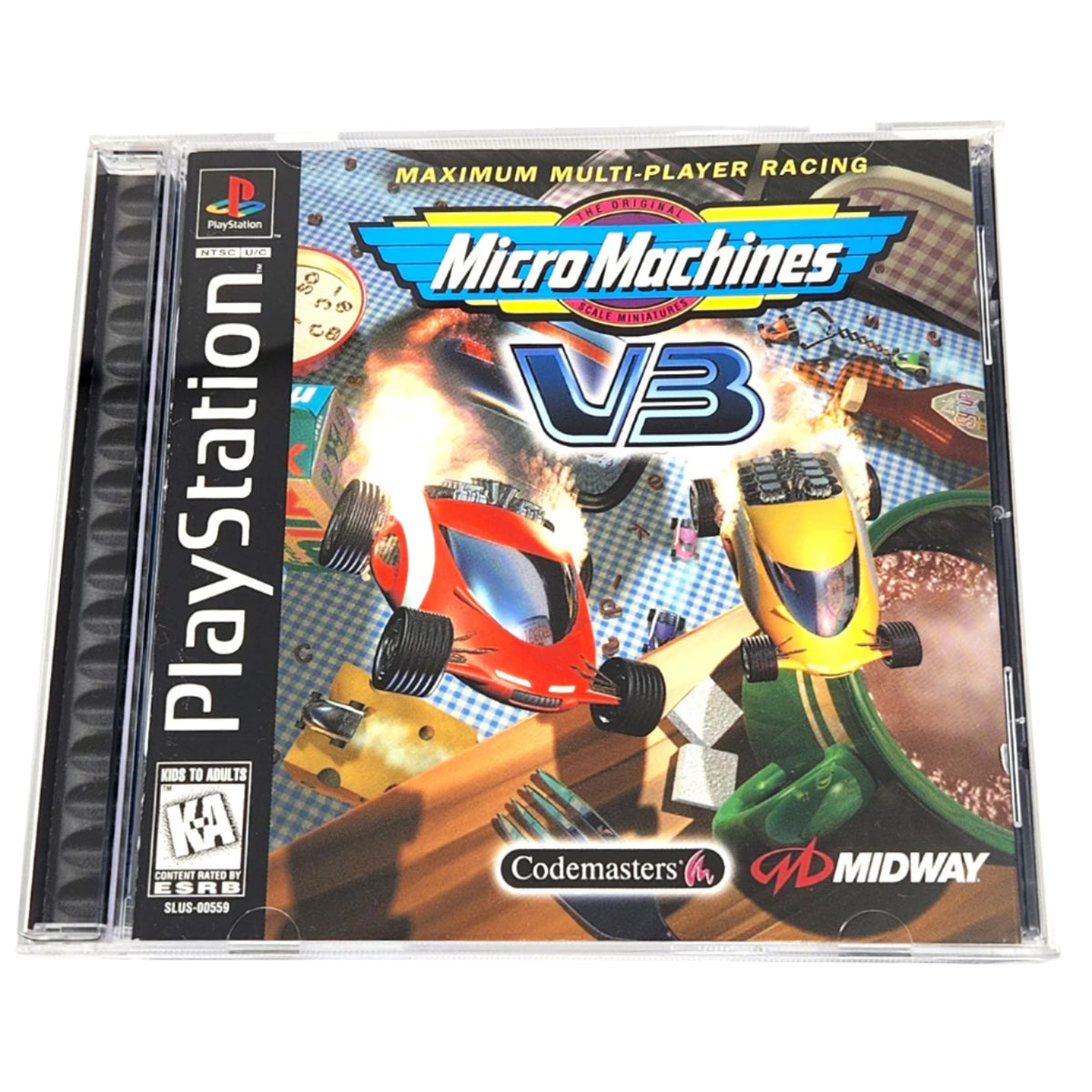 Buy Micro Machines V3 for PS1 – Scratch-Free, Complete in Case