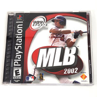 MLB 2002 Playstation 1 Like New - Front Jewel Case Art