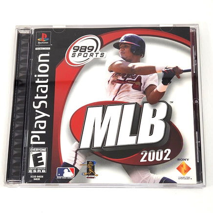 MLB 2002 Playstation 1 Like New - Front Jewel Case Art