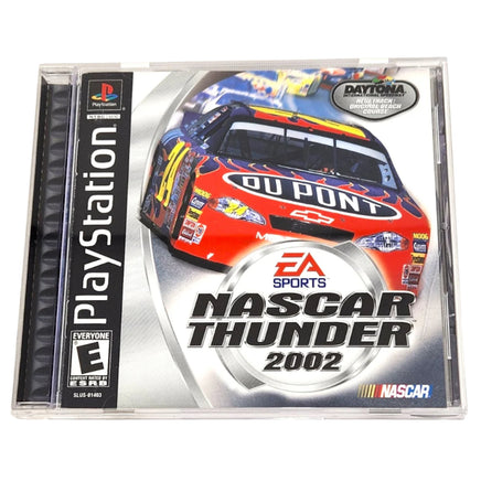 Nascar Thunder 2002 Playstation 1 Like New - Disc Case Front
