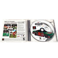 Nascar Thunder 2002 Playstation 1 Like New - Open Case Showing Disc And Manual