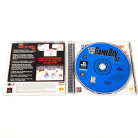 NFL Gameday 97 Playstation 1 Good - Cib Showing Open Case Disc And Manual
