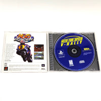 Need For Speed Vrally Playstation 1 Very Good - Case Open – Disc And Manual Shown