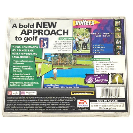 PGA Tour 97 Playstation 1 Acceptable - Back Cover Art Shown