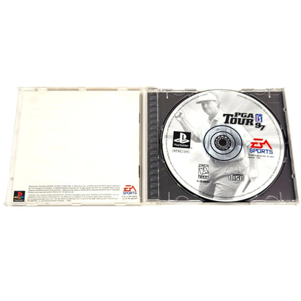 PGA Tour 97 Playstation 1 Acceptable - Disc And Manual Inside Open Case