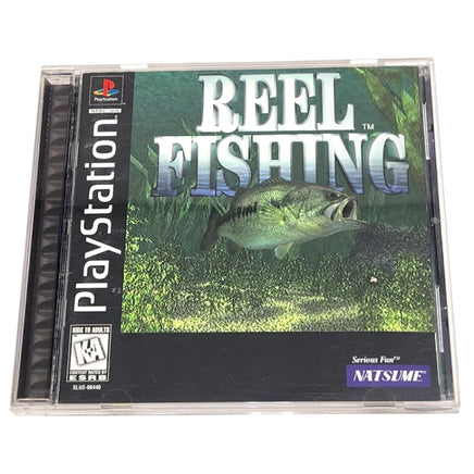 Reel Fishing Playstation 1 Good - Cover Artwork – Front View
