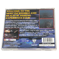 Reel Fishing Playstation 1 Good - Authentic Back Cover Art