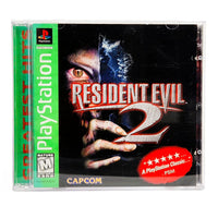 Resident Evil 2 Greatest Hits PlayStation 1 Very Good CIB - Game Case Front