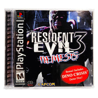 Resident Evil 3 Nemesis 2 Disc PlayStation 1 Like New CIB - Disc Case Front
