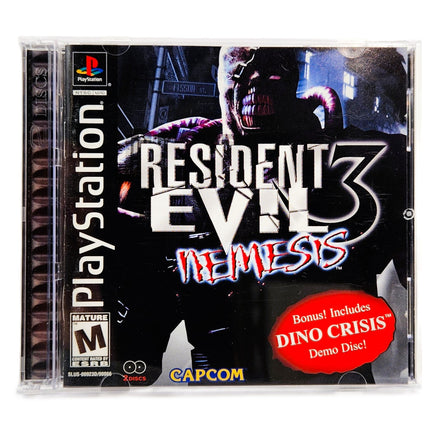 Resident Evil 3 Nemesis 2 Disc PlayStation 1 Like New CIB - Disc Case Front