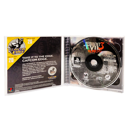 Resident Evil 3 Nemesis 2 Disc PlayStation 1 Like New CIB - Open Jewel Case With Game Disc And Manual