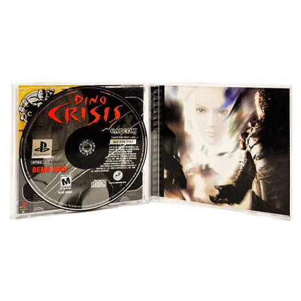 Resident Evil 3 Nemesis 2 Disc PlayStation 1 Like New CIB - Open Jewel Case Showing Dino Crisis Demo Disc 2 Included