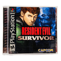 Resident Evil Survivor PlayStation 1 Very Good CIB - Front Case Shown