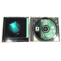 Speedball 2100 Playstation 1 Very Good - Disc And Manual Displayed In Open Case