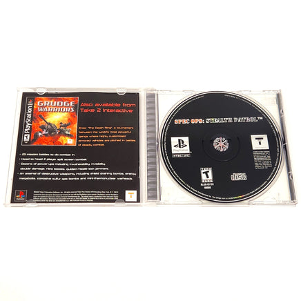Spec Ops Stealth Patrol Playstation 1 Good - Disc And Manual Inside Open Case
