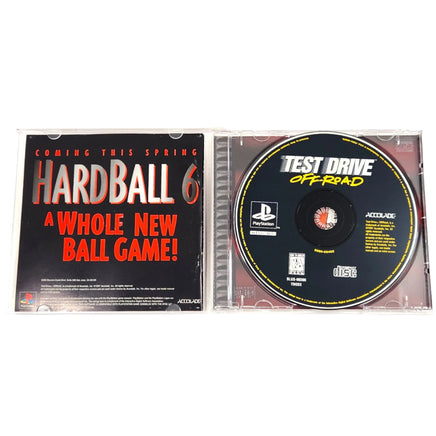 Test Drive Offroad Playstation 1 Very Good - Disc And Manual Displayed In Open Case