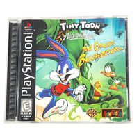 Tiny Toon Adventures The Great Beanstalk Playstation 1 Like New - Front Of Game Case