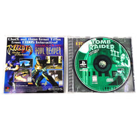 Tomb Raider Iii Playstation 1 Like New - Cib Showing Open Case Disc And Manual