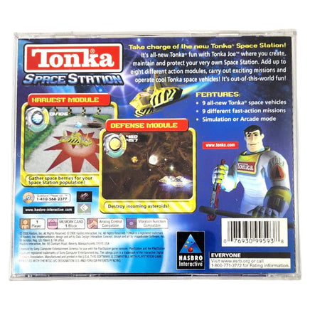Tonka Space Station Playstation 1 Good - Back Of Retail Game Box