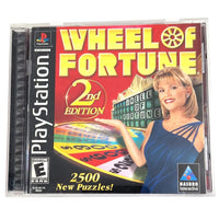 Wheel Of Fortune 2Nd Edition Playstation 1 Good - Cib Front Cover