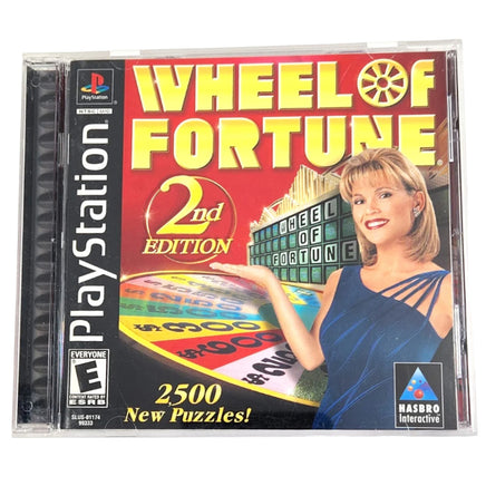 Wheel Of Fortune 2Nd Edition Playstation 1 Good - Cib Front Cover