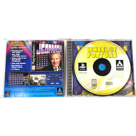 Wheel Of Fortune Playstation 1 Good - Open Jewel Case With Disc And Manual