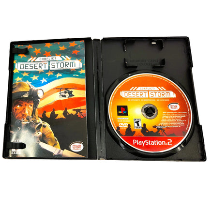 Conflict Desert Storm Greatest Hits Playstation 2 Very Good - Case Open With Disc & Manual Inside