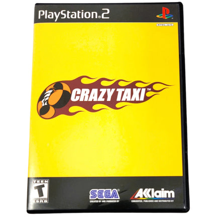 Crazy Taxi Playstation 2 Very Good - Cib Front Cover