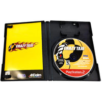 Crazy Taxi Greatest Hits Playstation 2 Like New - Disc And Manual Displayed In Open Case
