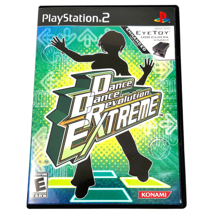 Dance Dance Revolution Extreme Playstation 2 Very Good - Front Of Game Case