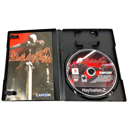Devil May Cry Playstation 2 Like New - Case Open With Disc & Manual Inside