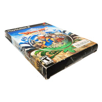 Dragon Quest 8 Journey Of The Cursed King PlayStation 2 Very Good CIB - Game Outer Cardboard Box Front Bottom Side Shown