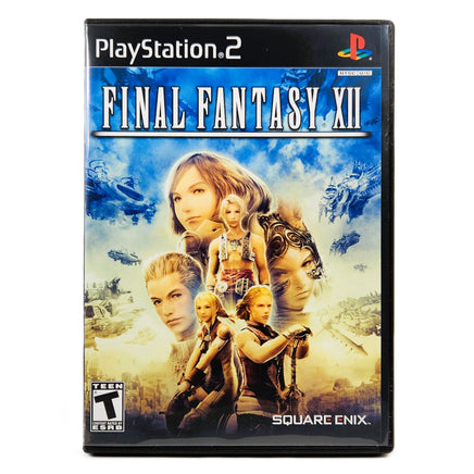 Final Fantasy 12 PlayStation 2 Very Good CIB - Authentic Front Cover Art