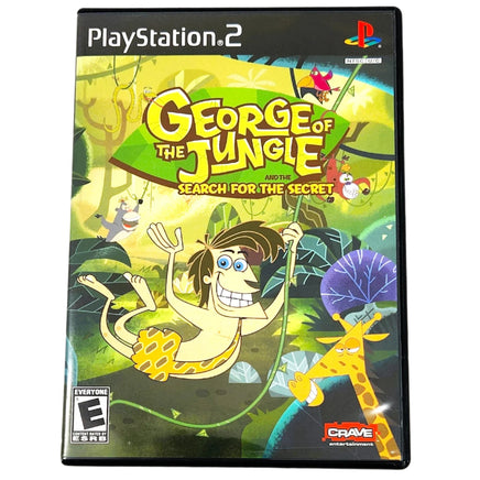 George Of The Jungle Search For The Secret Playstation 2 Very Good - Front Of Game Case