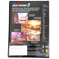 Gran Turismo 3 Aspec Greatest Hits Playstation 2 Good - Cib Back Cover