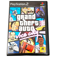 Grand Theft Auto Vice City Playstation 2 Good - Front Cover Art Shown