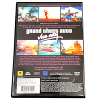 Grand Theft Auto Vice City Playstation 2 Good - Back Cover Art Shown