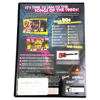 Guitar Hero Encore Rocks The 80S Playstation 2 Good - Back Of Game Case