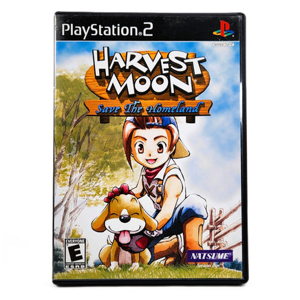 Harvest Moon Save The Homeland PlayStation 2 Good - Front Cover Of Game Case