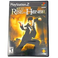 Rise To Honor Jet Li Playstation 2 Very Good - Cib Front Cover